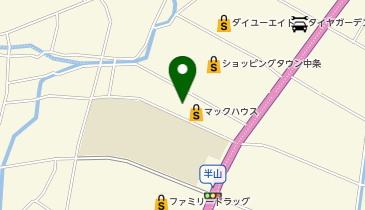 イオンスポーツクラブ3FIT(スリーフィット) 中条店の地図画像