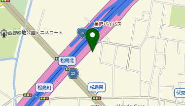 オリックストラックレンタル 金沢営業所の地図画像