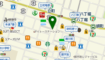 ジョンノホットク 広島店の地図画像