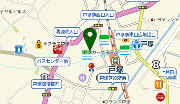 手羽唐酒場 ビクトリー 戸塚店の地図画像