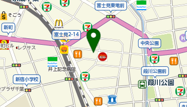 博多こまちの地図画像