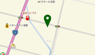 週末びっくり市 名取店の地図画像