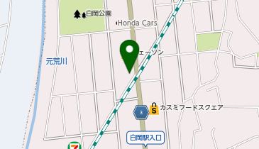 鰻の成瀬 白岡店の地図画像