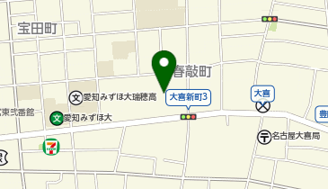 キッチン丸明の地図画像