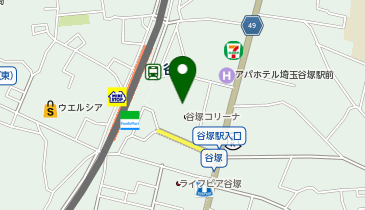 ZELE(ゼル) 谷塚の地図画像