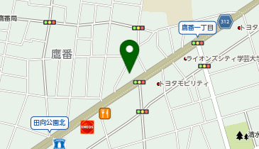 トータルリペアスクラッチラボの地図画像