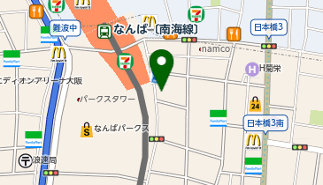 整足院 難波店の地図画像
