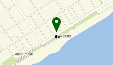 ラダシア 用宗 HUT PARK店の地図画像