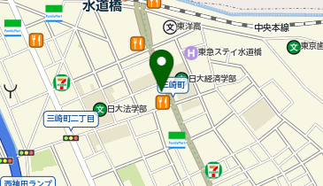 薄皮餃子専門 渋谷餃子 水道橋店の地図画像