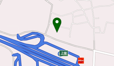 上里ひまわり畑の地図画像