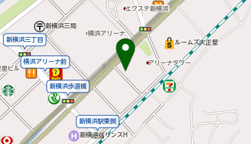 新横浜LiT(リット)の地図画像