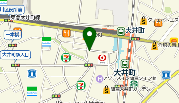 泊まれるサウナ屋さん 品川サウナの地図画像