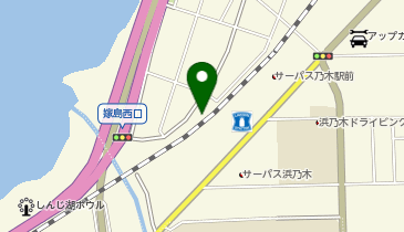 栗寅 松江店の地図画像