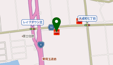 AWkitchen(エーダブリューキッチン) イオンレイクタウンの地図画像