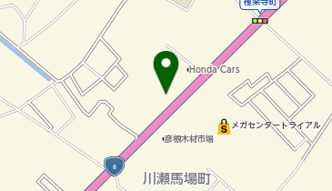 三菱ふそうトラック・バス株式会社 近畿ふそう彦根サービスセンターの地図画像