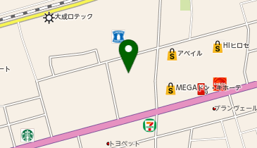 三菱ふそうトラック・バス株式会社 九州ふそう熊本東の地図画像