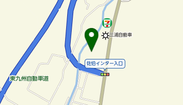 三菱ふそうトラック・バス株式会社 九州ふそう佐伯の地図画像