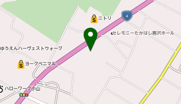 三菱ふそうトラック・バス株式会社 北関東ふそう小山サービスセンターの地図画像