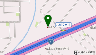 三菱ふそうトラック・バス株式会社 北海道ふそう札幌西支店の地図画像