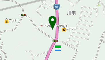 三菱ふそうトラック・バス株式会社 東海ふそう伊東サービスセンターの地図画像