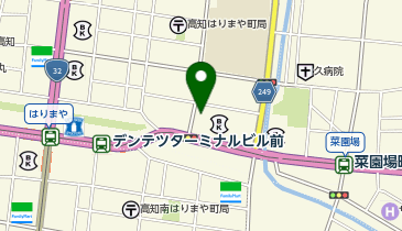 ba-boo by beauty:beast Academy(バブーバイビューティービーストアカデミー) 高知店の地図画像