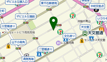 beauty:beast(ビューティービースト) 鹿児島店の地図画像