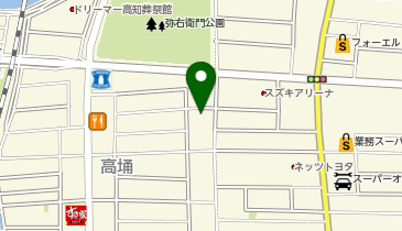 beauty:beast for eyelash(ビューティービーストフォーアイラッシュ) 高知店の地図画像