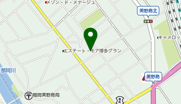 ぶりしゃぶ鍋 ますとみ 美野島店の地図画像