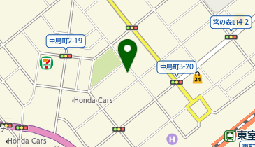 株式会社ベストクリエイト室蘭の地図画像