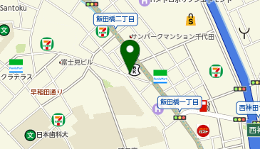 飯田橋 スペースウィズの地図画像