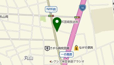 宮崎県消費生活センター 宮崎センターの地図画像