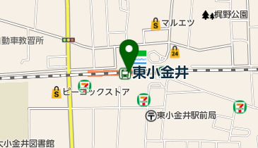 そばいち nonowa東小金井の地図画像