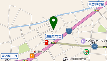 米麦の地図画像