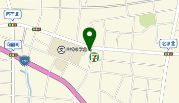 日乃屋カレー 浜松向宿店の地図画像