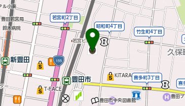 おやつ処ぽんこつの地図画像