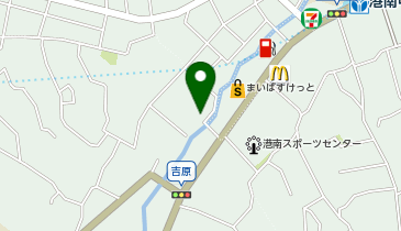 横浜市港南区地域子育て支援拠点 はっちの地図画像