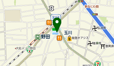 小林整骨院 玉川院の地図画像