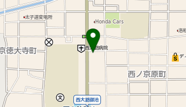 小林整骨院 西大路御池院の地図画像