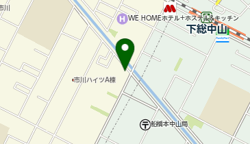 小林整骨院 下総中山院の地図画像