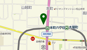 あなたの街の脱毛サロン 松山店の地図画像