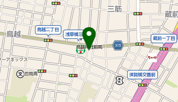 日本健康医療専門学校付属鍼灸院の地図画像