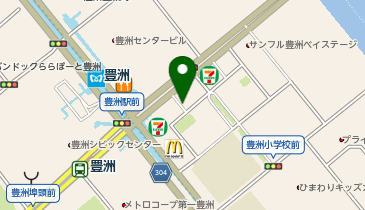 元気の泉整骨院・鍼灸院 豊洲院の地図画像