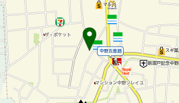 元気の泉整骨院・鍼灸院 中野院の地図画像