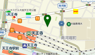 小顔整体研究所KSラボ 大阪天王寺店の地図画像