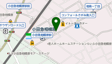 縮毛矯正専門店レスキューヘア 小田急相模原店の地図画像