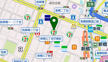 閨匠ビューティーサロン 新橋店の地図画像