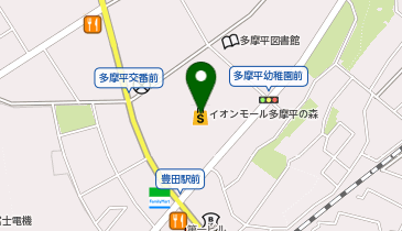 岩盤ホットヨガスタジオAMI-IDA(アミーダ) イオンモール多摩平の森店の地図画像