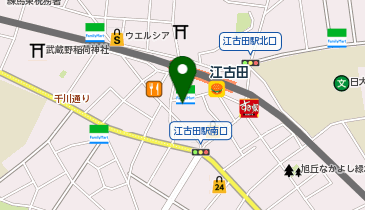 岩盤ホットヨガスタジオAMI-IDA(アミーダ) 江古田店の地図画像