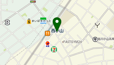 岩盤ホットヨガスタジオAMI-IDA(アミーダ) 西小山店の地図画像