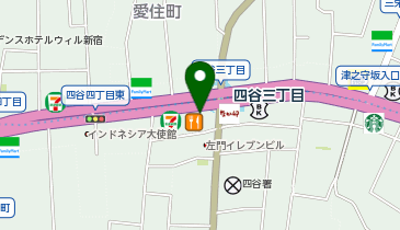 岩盤ホットヨガスタジオAMI-IDA(アミーダ) 四谷三丁目店の地図画像